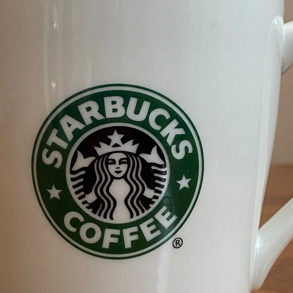 Starbucks Green Logo White Mug 2007